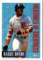 1994 Topps Barry Bonds #605