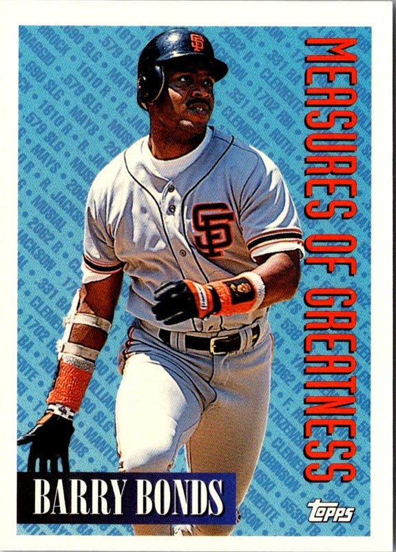 1994 Topps Barry Bonds #605