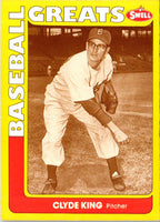 1991 Swell Baseball Greats Clyde King #51