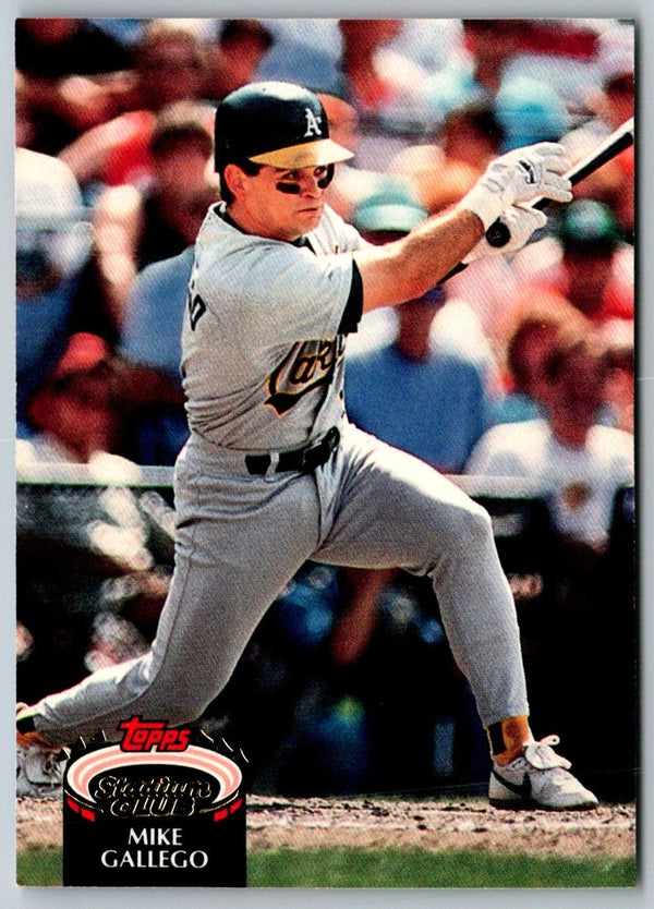 1992 Stadium Club Mike Gallego #106