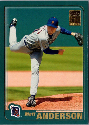 2001 Topps Matt Anderson #62