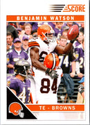 2011 Score Scorecard Ben Watson