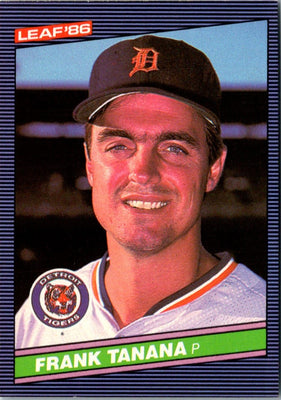 1986 Leaf Frank Tanana #241