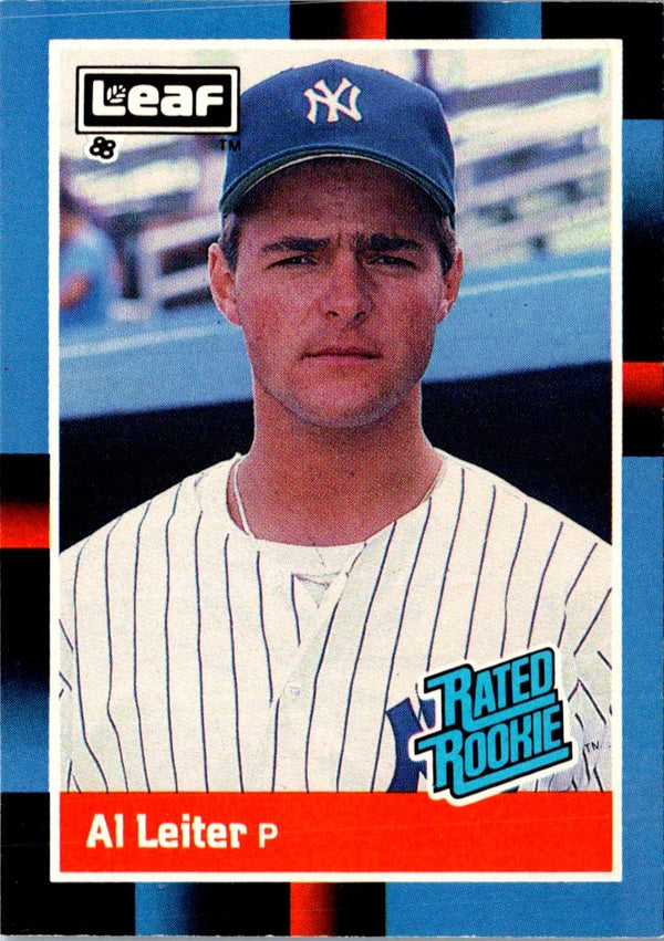 1988 Leaf Al Leiter #43 Rookie