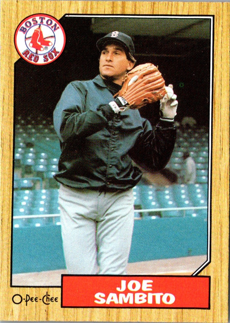 1987 O-Pee-Chee Joe Sambito