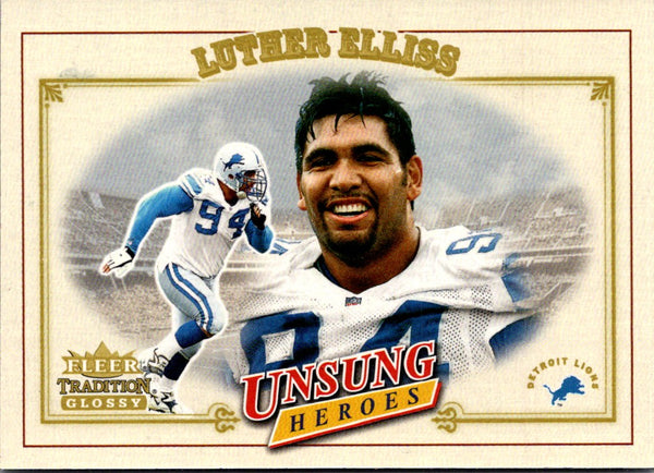 2001 Fleer Tradition Luther Elliss #337