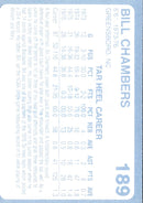 1989 Collegiate Collection North Carolina's Finest Bill Chambers