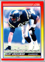 1990 Score Burt Grossman #285