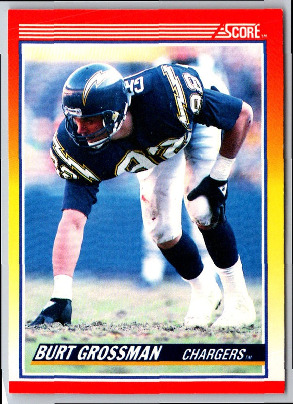 1990 Score Burt Grossman #285