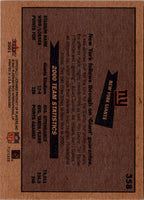 2001 Fleer Tradition Glossy New York Giants #358