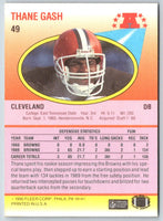 1990 Fleer Thane Gash #49 Rookie