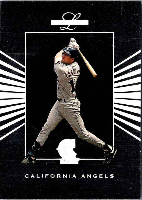 1994 Leaf Limited Jorge Fabregas #72