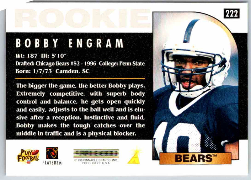 1996 Score Bobby Engram