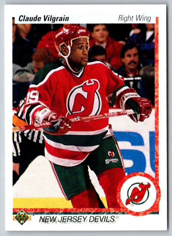 1990 Upper Deck Claude Vilgrain #250 Rookie