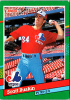 1991 Donruss Scott Ruskin #612