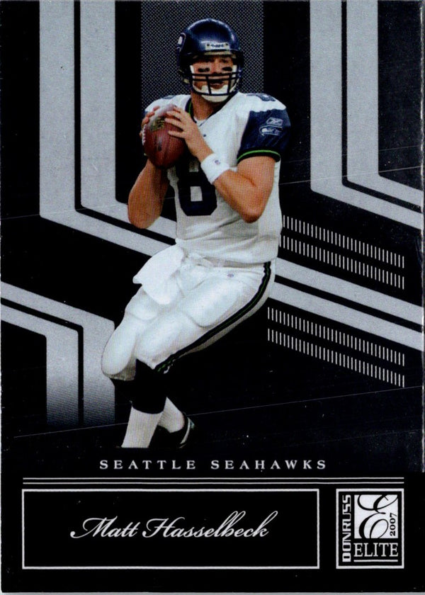 2007 Donruss Elite Matt Hasselbeck #87