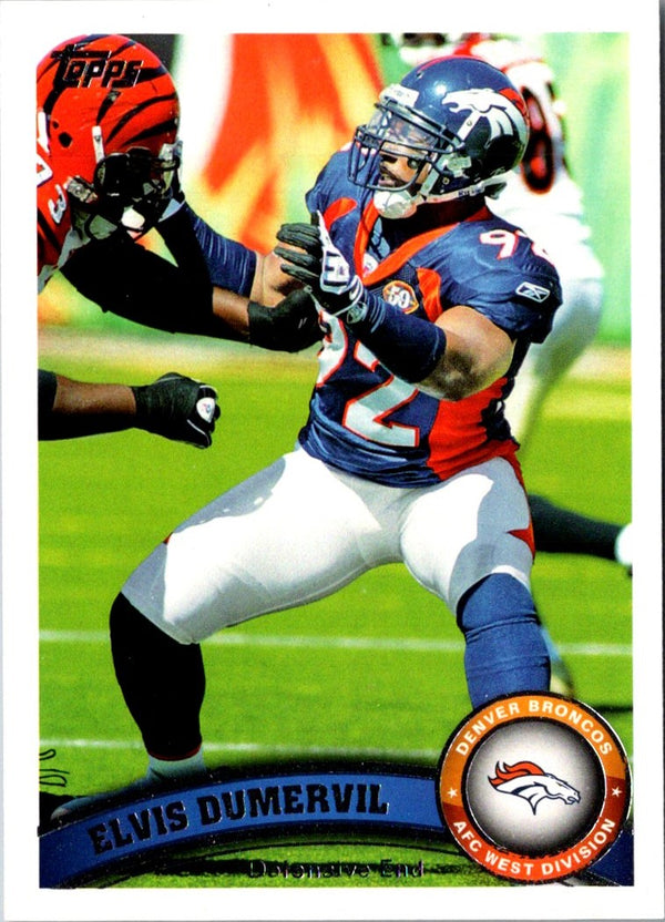 2011 Topps Elvis Dumervil #45