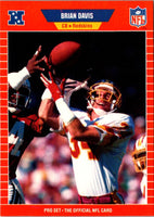 1989 Pro Set Brian Davis #484 Rookie
