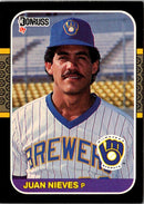1987 Donruss Juan Nieves