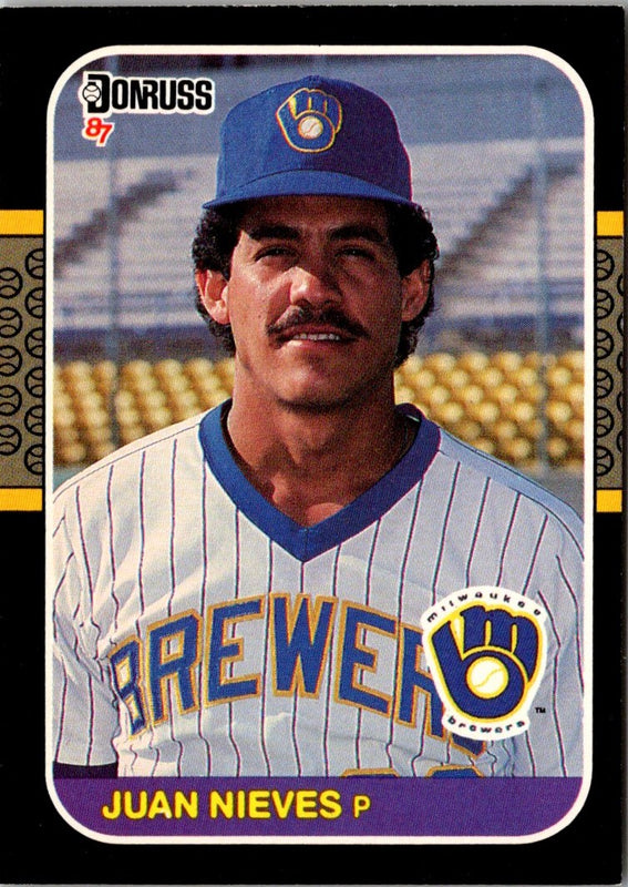 1987 Donruss Juan Nieves #90