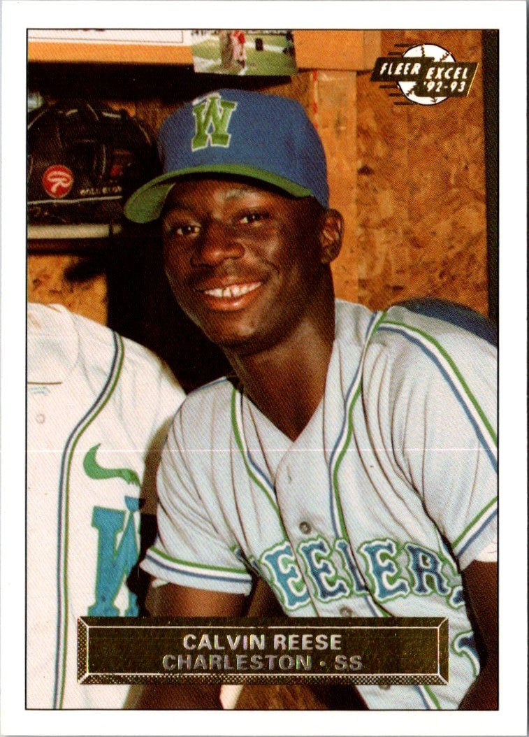 1992 Fleer Excel Calvin Reese