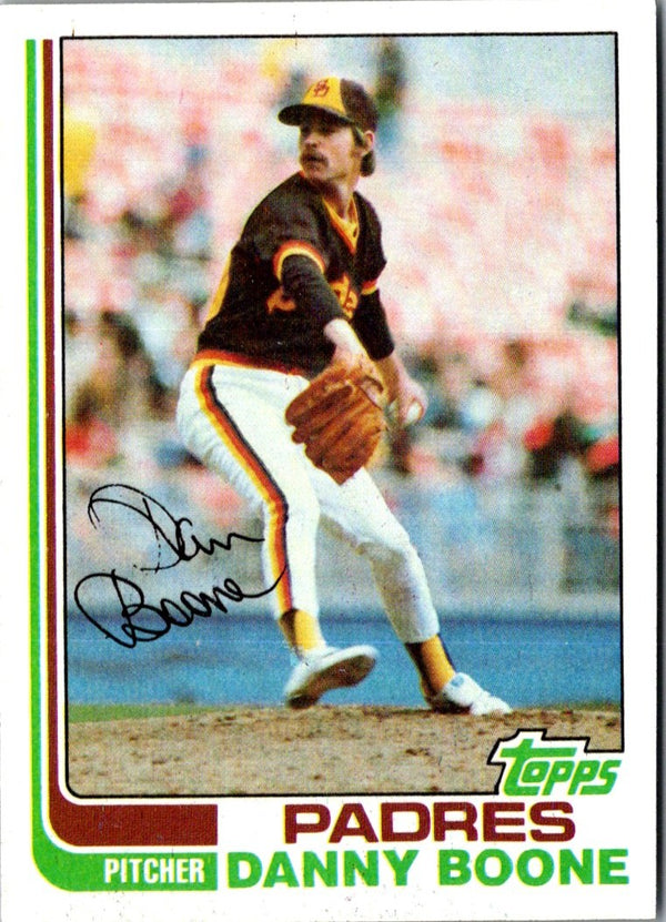 1982 Topps Danny Boone #407 Rookie