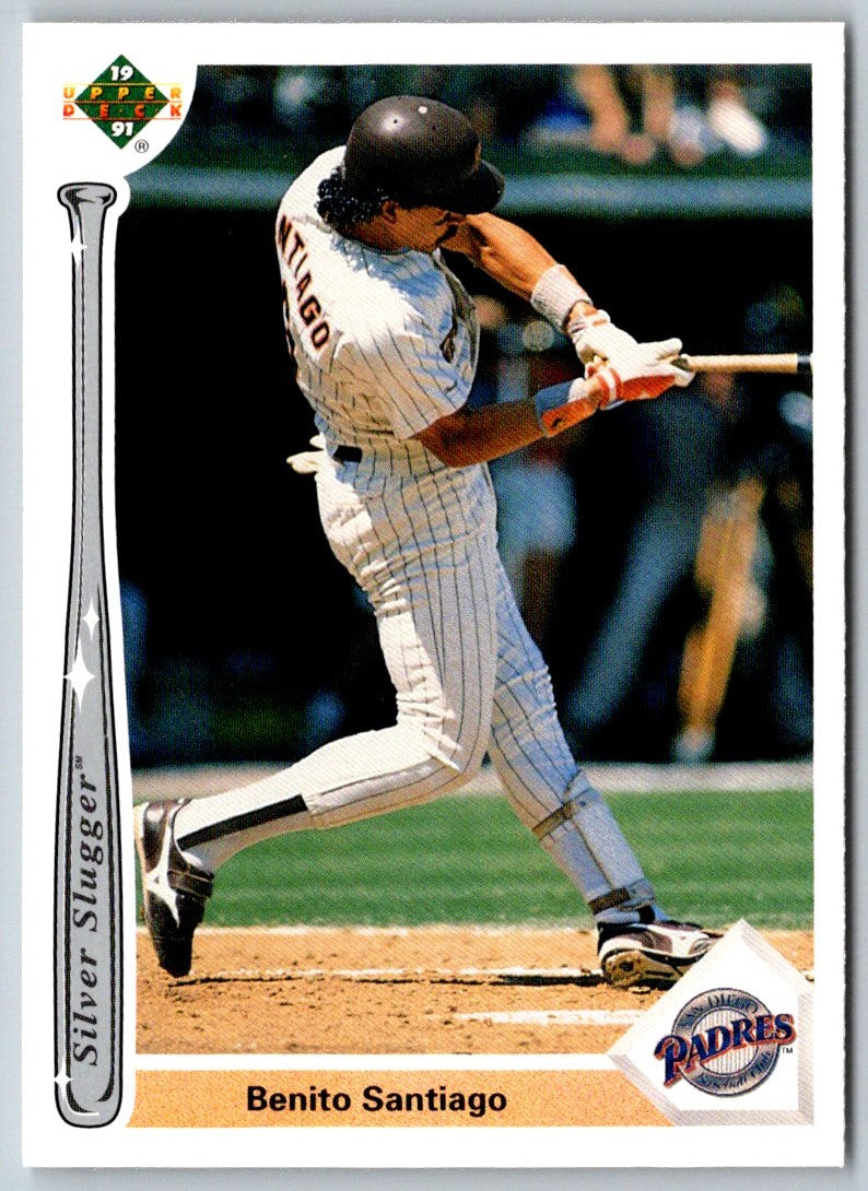 1991 Upper Deck Silver Sluggers Benito Santiago