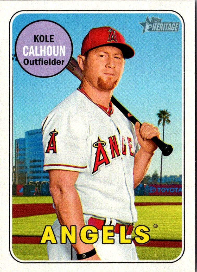 2018 Topps Heritage Kole Calhoun