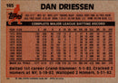 1983 Topps Dan Driessen