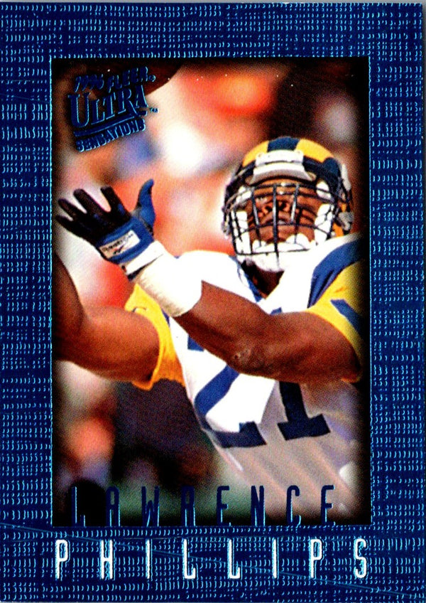 1996 Ultra Sensations Blue Lawrence Phillips #89