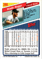 1993 Topps Gold Wade Boggs #390
