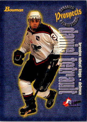 1997 Bowman CHL Daniel Tetrault #134