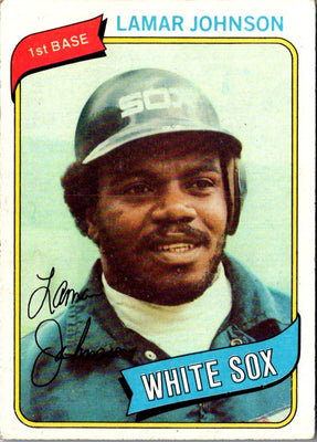 1980 Topps Lamar Johnson #242