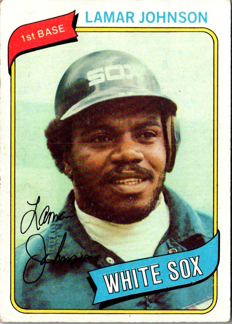 1980 Topps Lamar Johnson