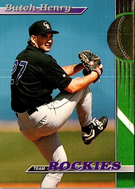 1993 Stadium Club Colorado Rockies Butch Henry #24