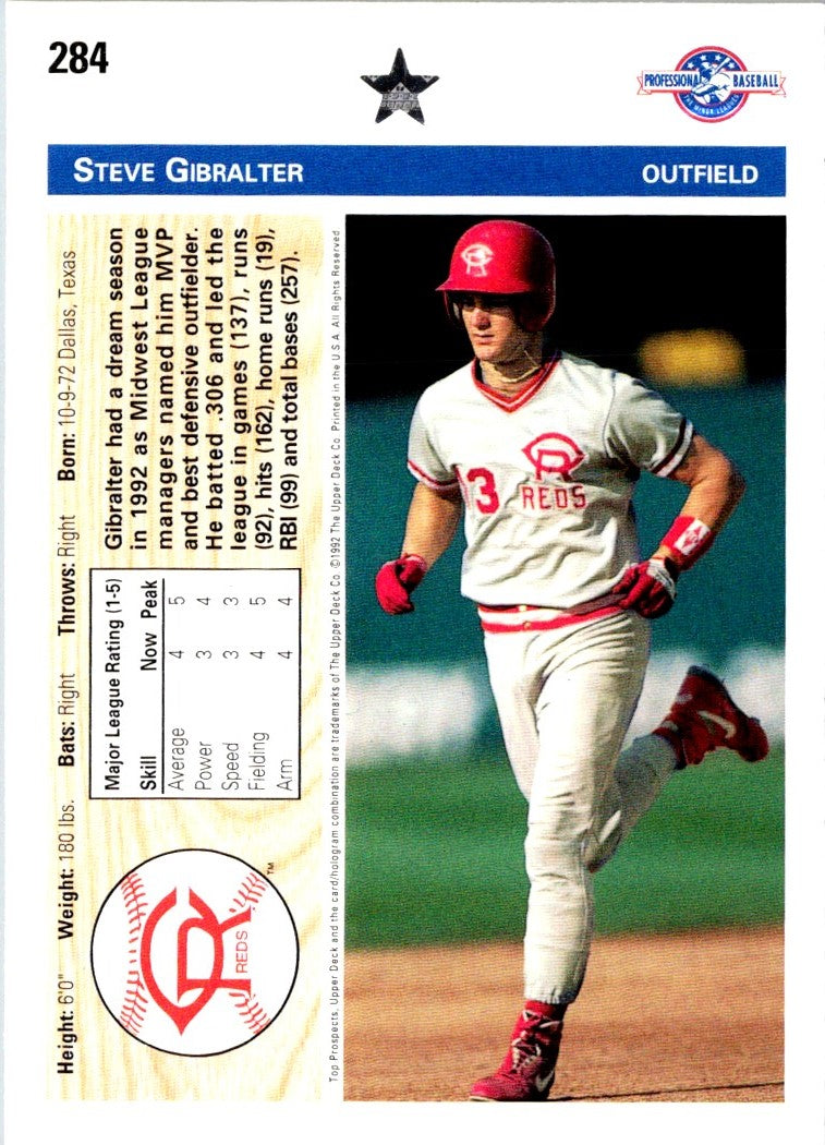 1992 Upper Deck Minors Steve Gibralter