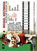 1999 Fleer Tradition Michael Westbrook