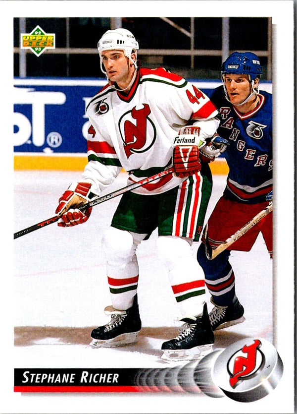 1992 Upper Deck Stephane Richer #56