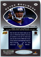 1997 Pinnacle Certified NFL Peter Boulware #148