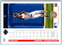 1992 Upper Deck Juan Gonzalez #243
