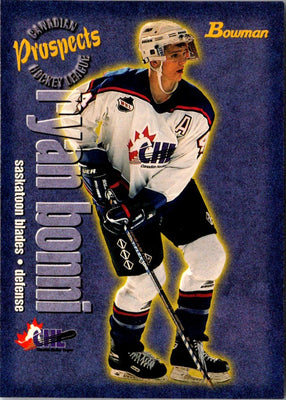 1997 Bowman CHL Ryan Bonni #135
