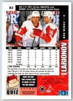1996 Collector's Choice Igor Larionov #83