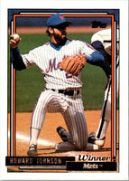 1992 Topps Gold Winners Howard Johnson #590