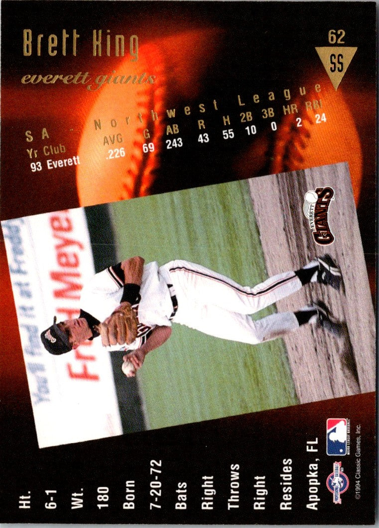 1994 Classic Best Gold Brett King