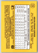 1986 Donruss Kevin Gross