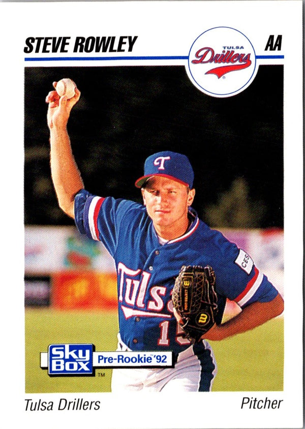 1992 SkyBox AA Steve Rowley #273