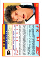 1991 Score Mike Ricci #28