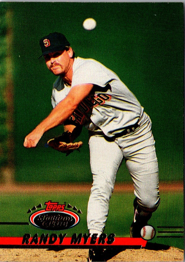 1993 Stadium Club Randy Myers #44