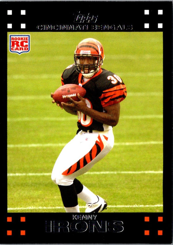 2007 Topps Kenny Irons #305 Rookie
