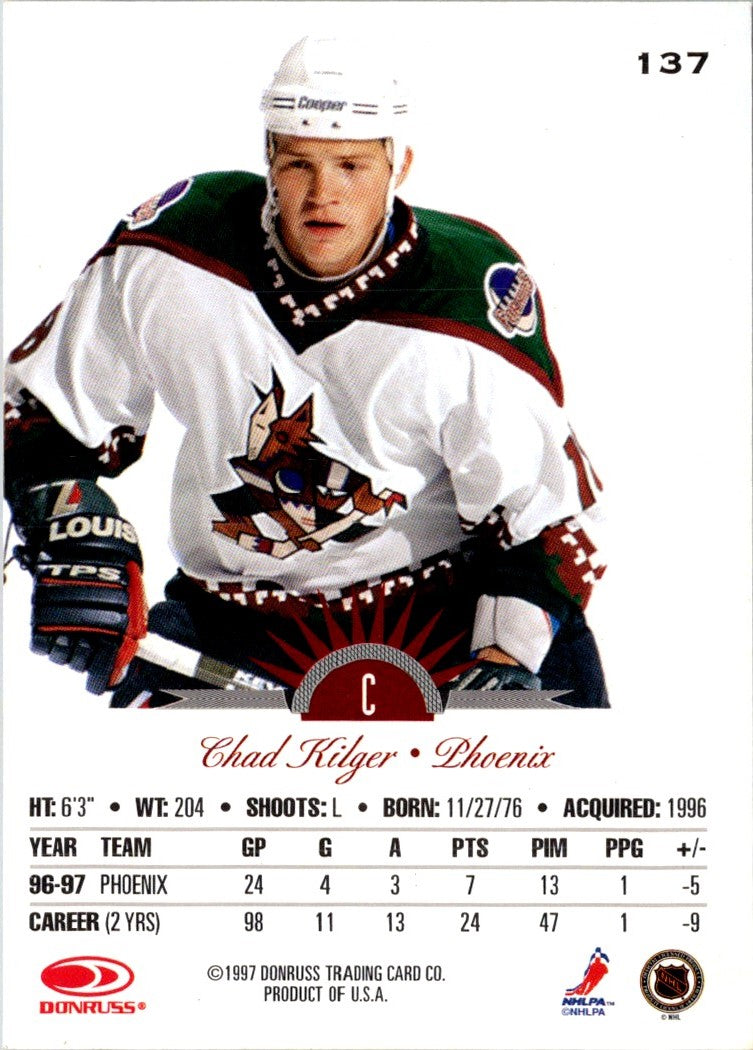 1997 Leaf Chad Kilger